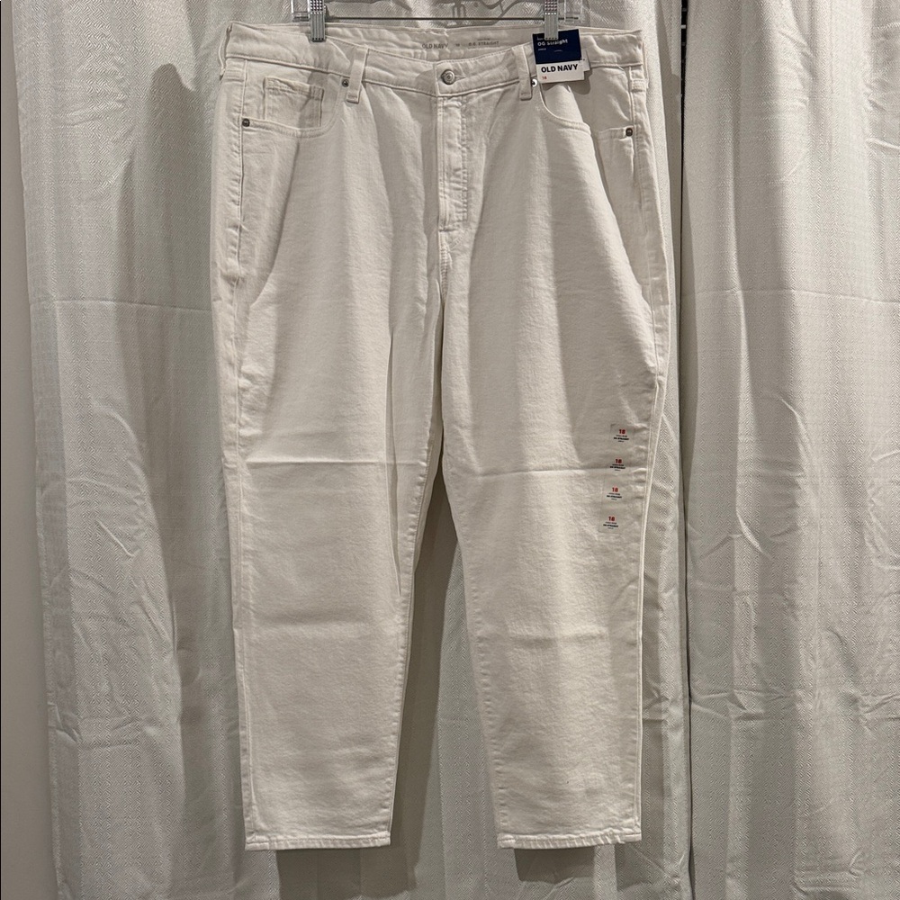 Old Navy Cream Trousers